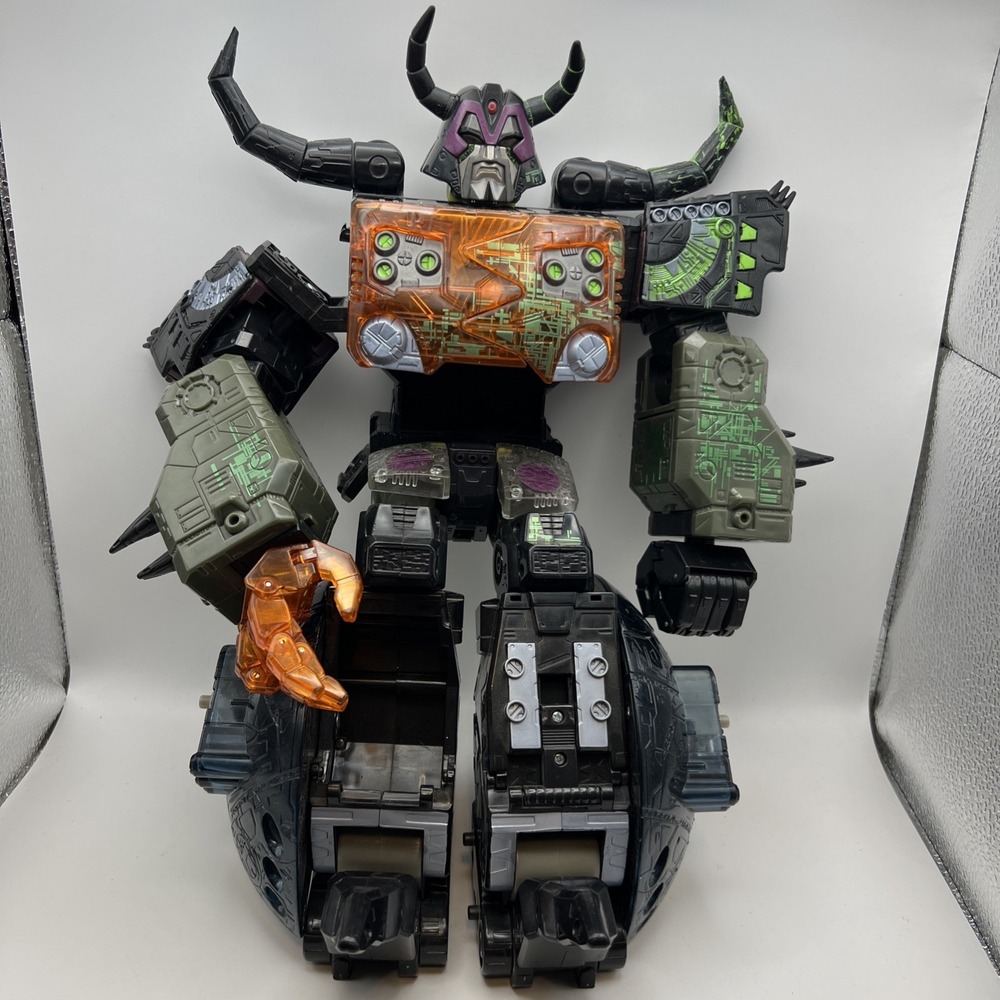 Takara Transformers Superlink Energon Black Unicron READ